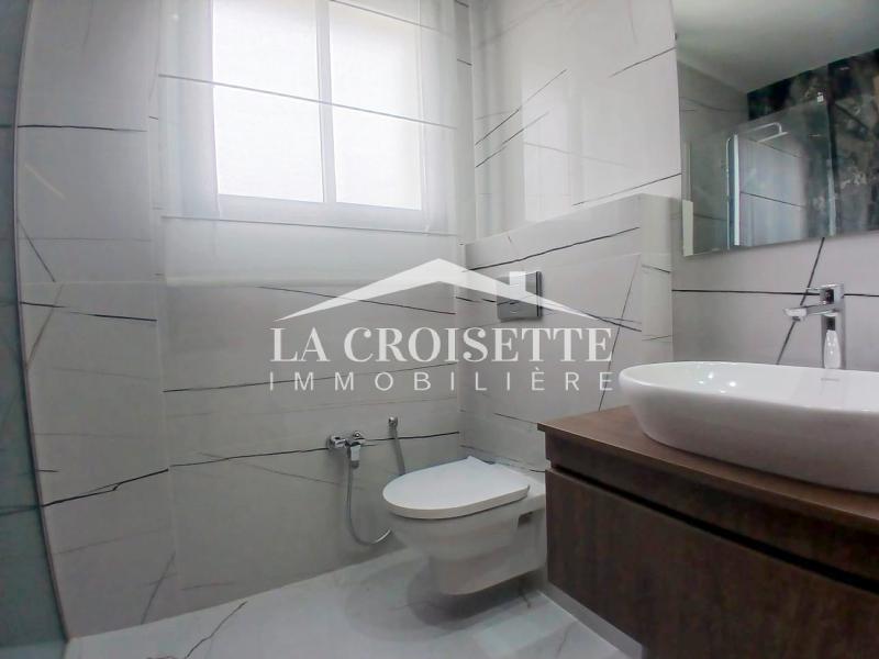 Penthouse S+4 meublé aux Jardins de Carthage